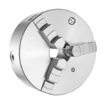 Zentra 3-back svarvchuck Ø500 mm Gjutjärn DIN 6350 odelad back